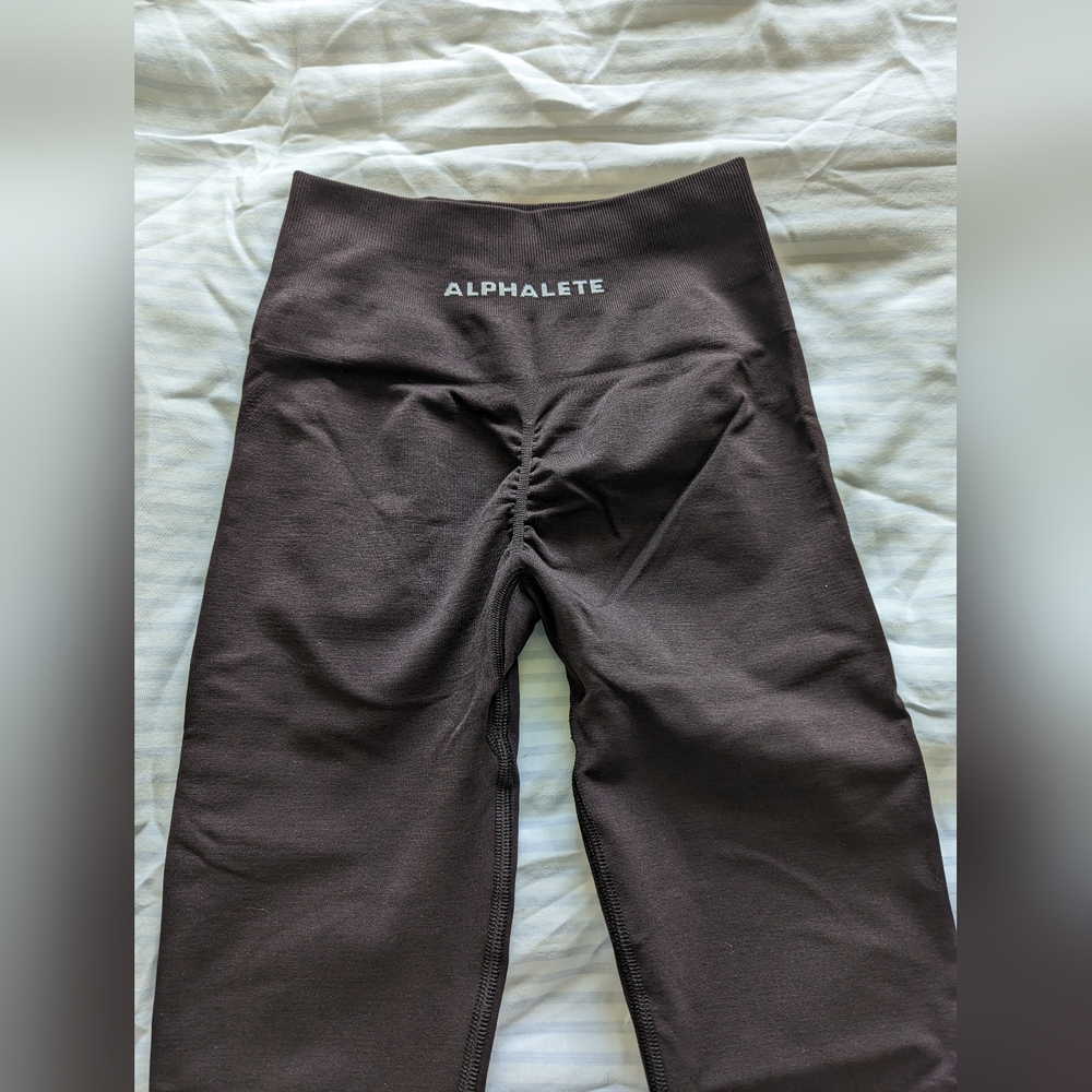Alphalete amplify legging - chocolate